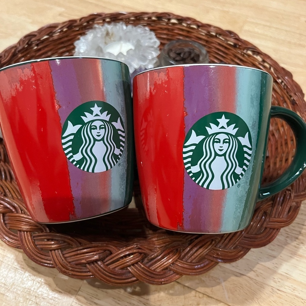 Set of two STARBUCKS COFFEE MUGS 2021